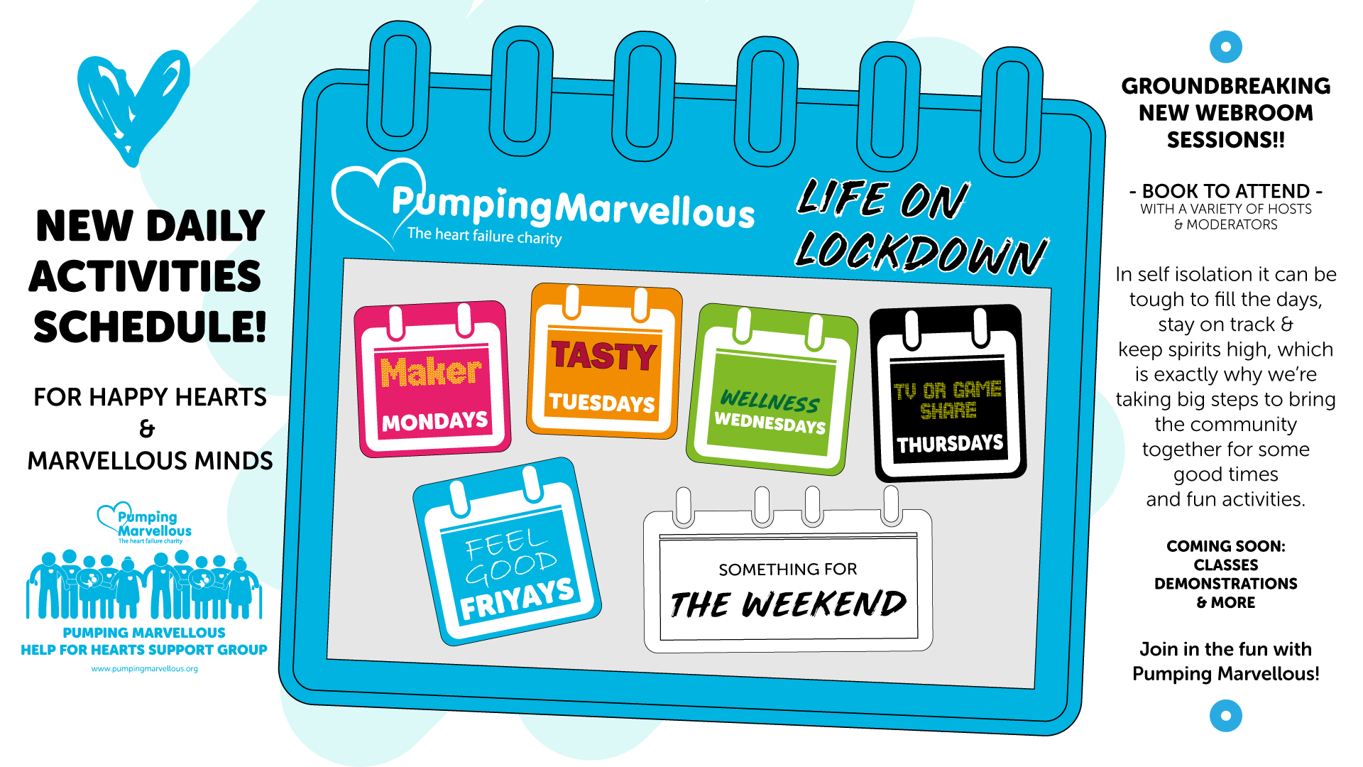 PM-Activities-Week--Lockdown-PROMO-landscape Life on Lockdown with Pumping Marvellous